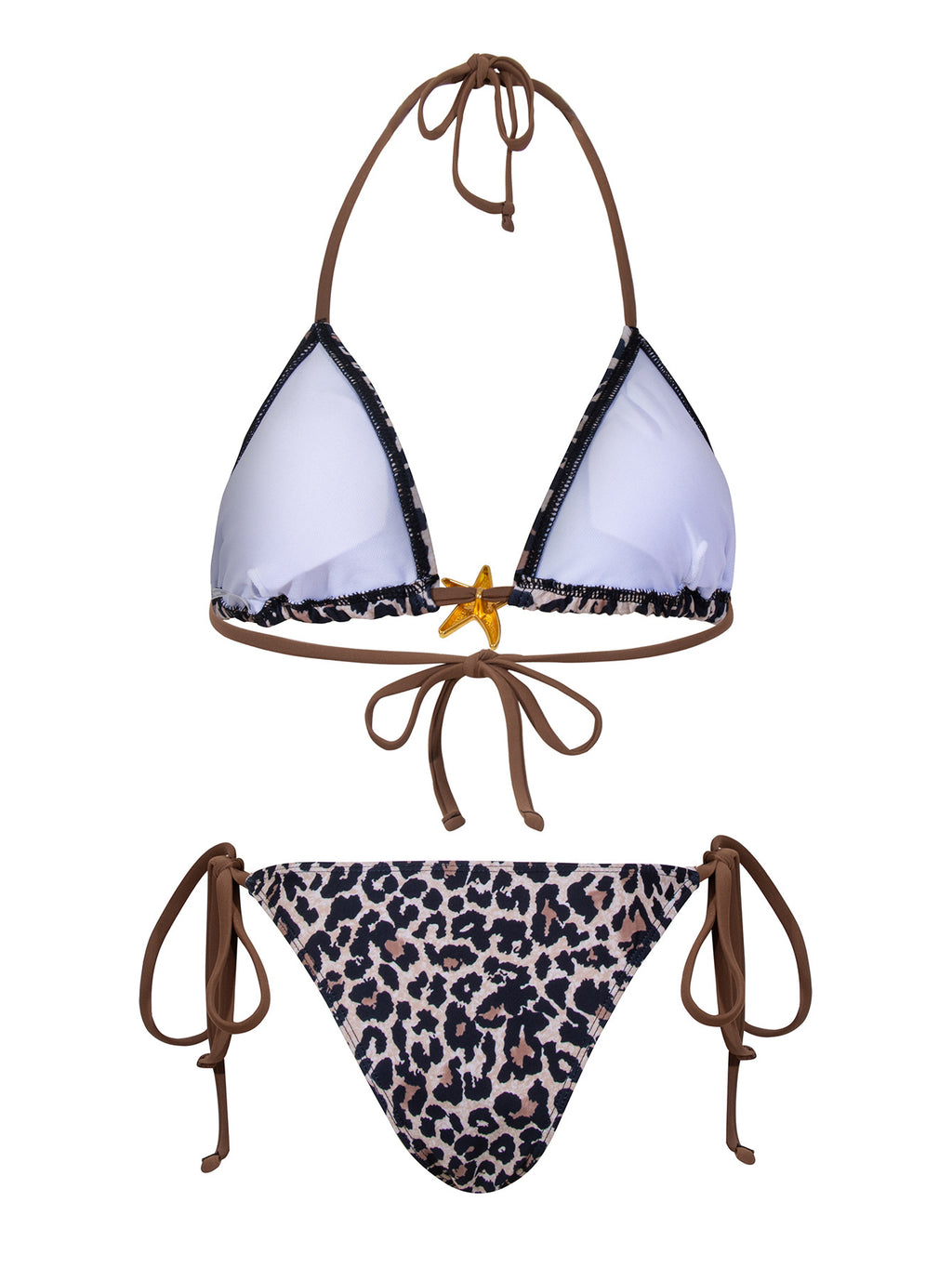 Flower Print Bikini Set