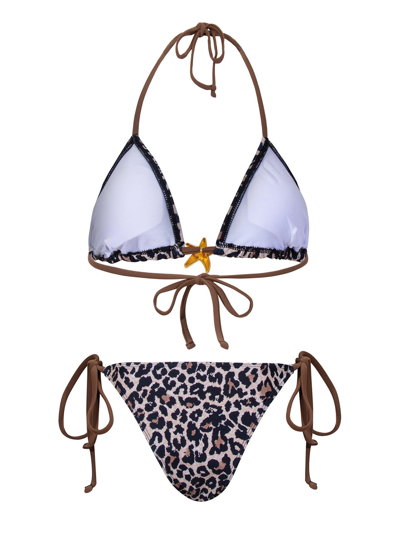 Flower Print Bikini Set