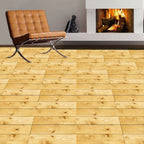 15x90cm Wood Grain Floor Sticker 0.72mm Thick Self-Adhesive PVC Waterproof Wall Stickers Kitchen Bedroom Ground Cover Decal