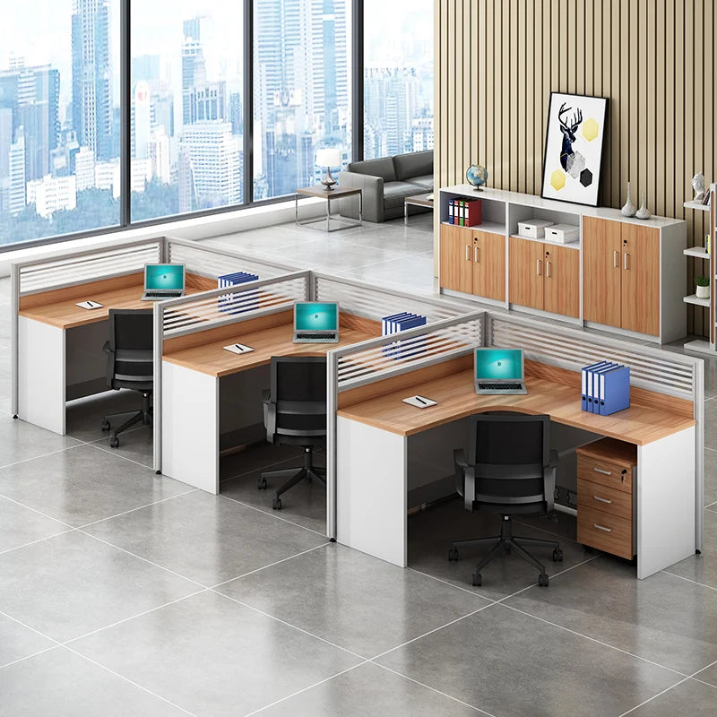 Staff Computer Desk Workstation Booth