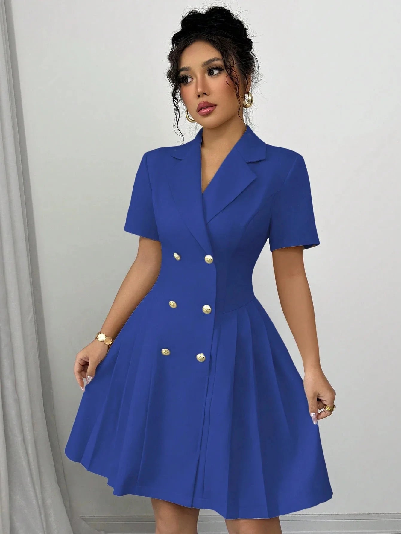Feminine office Lady's Dress