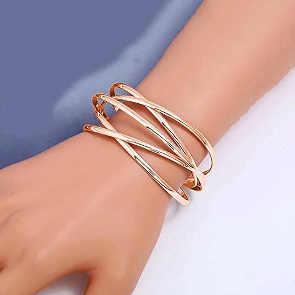 Punk Open Adjustable Bangle