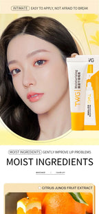 Remove Dark Lip Balm Vitamin C Lighten Melanin Gloss Oil Exfoliating Clean Pigment Dead Skin Fade Lip Lines Beauty Care Makeup