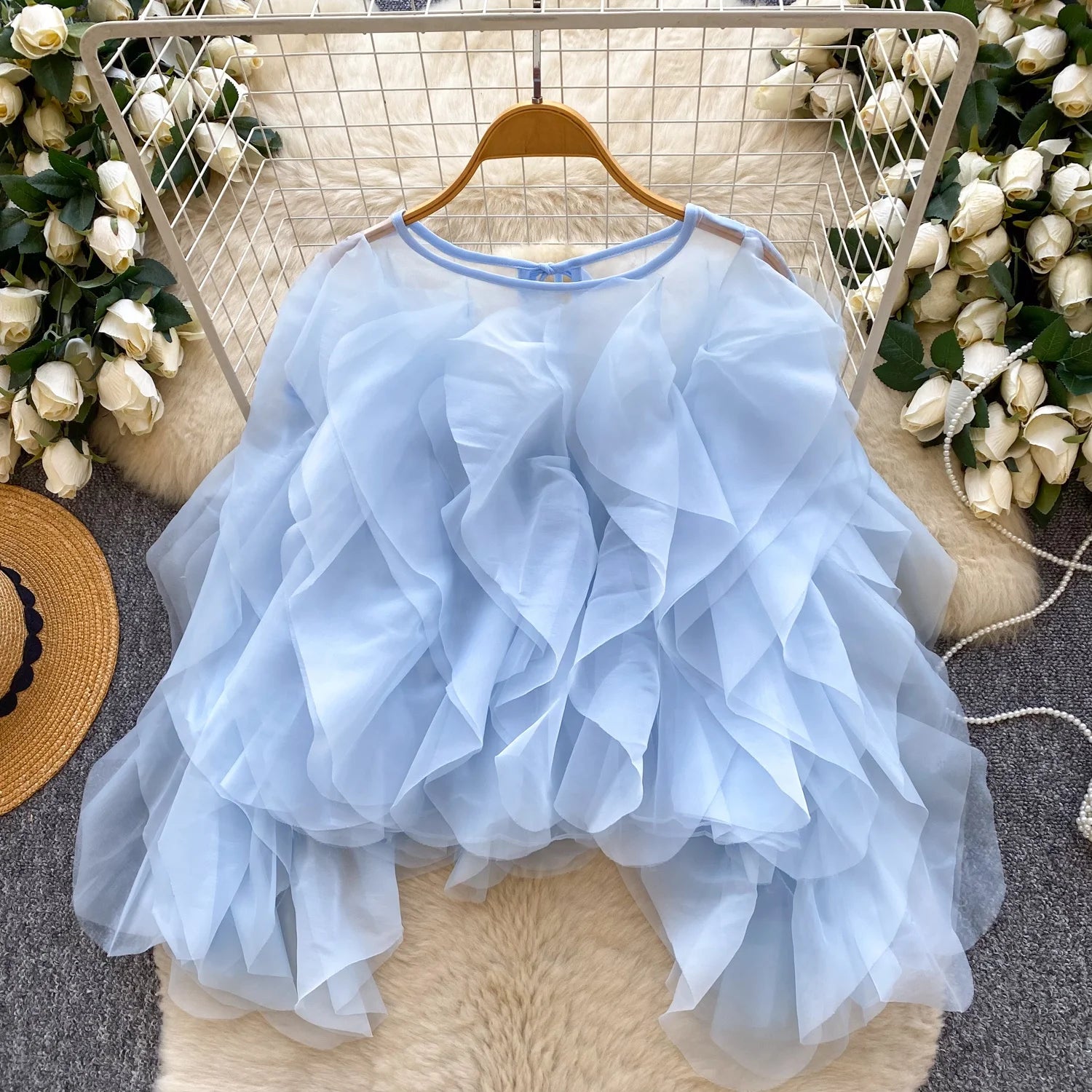 Feminnine Chiffon Top