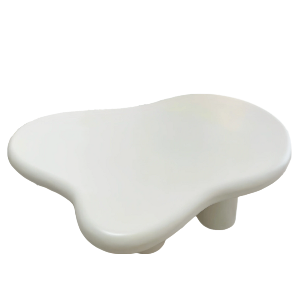 Nordic Clouds Coffee Table - Cream Modern Minimalist Tea Table for Living Room Furniture