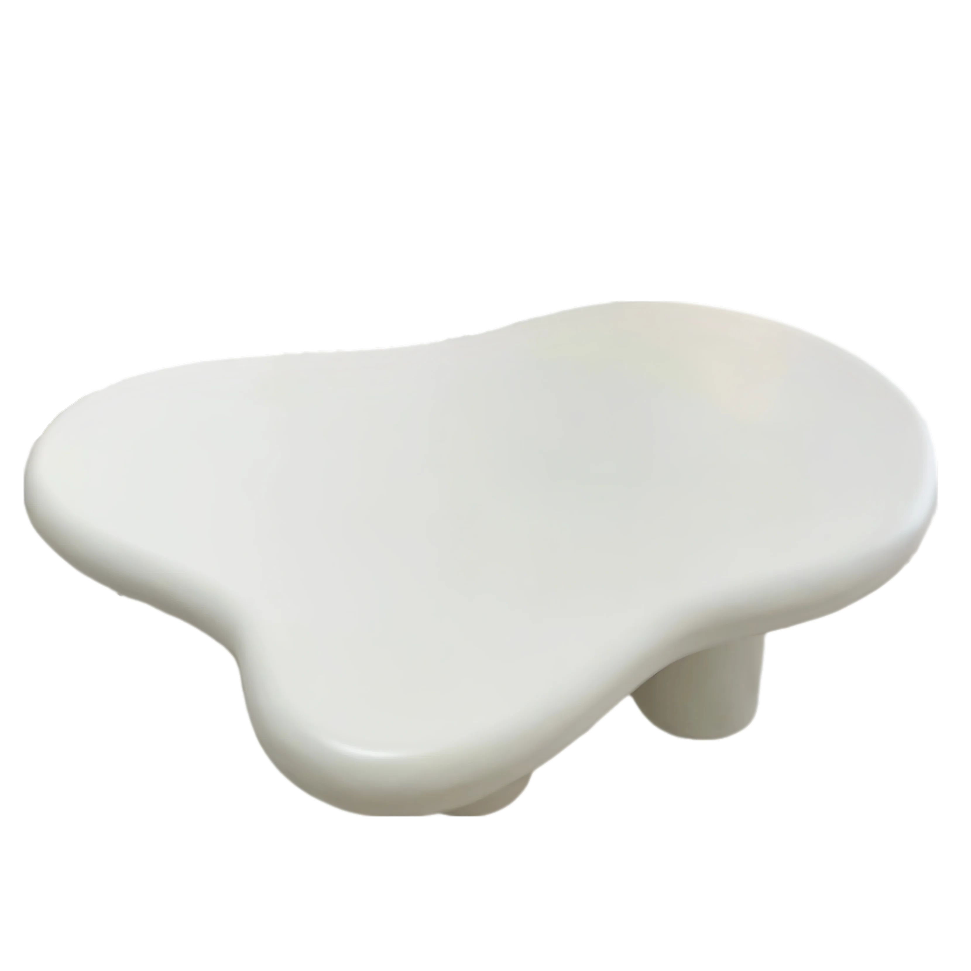 Nordic Clouds Coffee Table - Cream Modern Minimalist Tea Table for Living Room Furniture