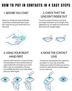 Duoxiu Contact Lenses 2Pcs Blue Green Contact Lenses Color Permanent Makeup Machine Changing Pupil and Eyes Color Fashion Lenses