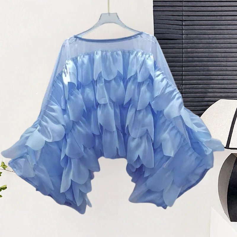 Nice European Chiffon  Blouse