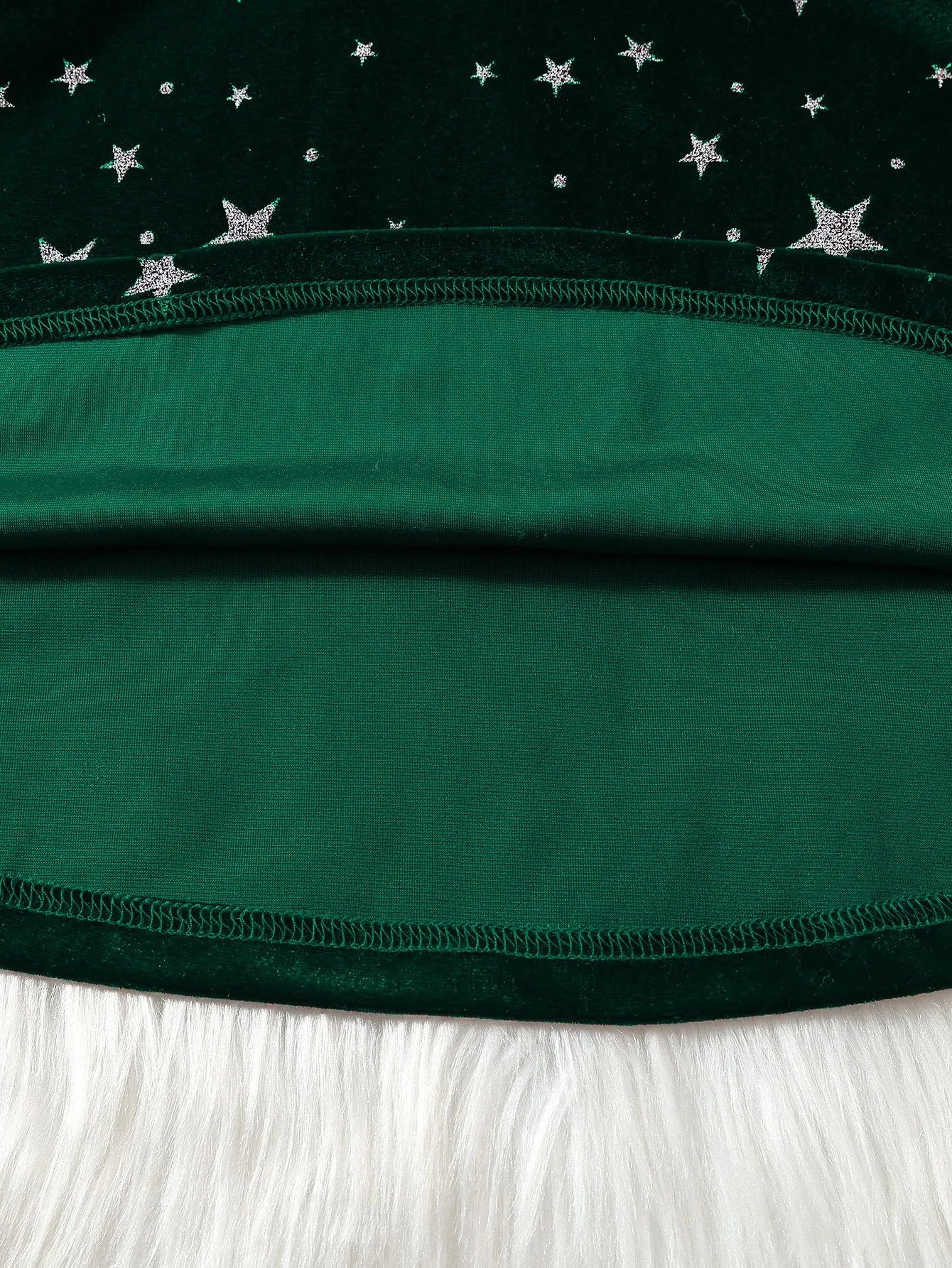 2025 New Year Dress for Girls Winter 3-6Y Kids Star Print Bowknot Long Sleeve Evening Dress Christmas Festive Dress for Girls