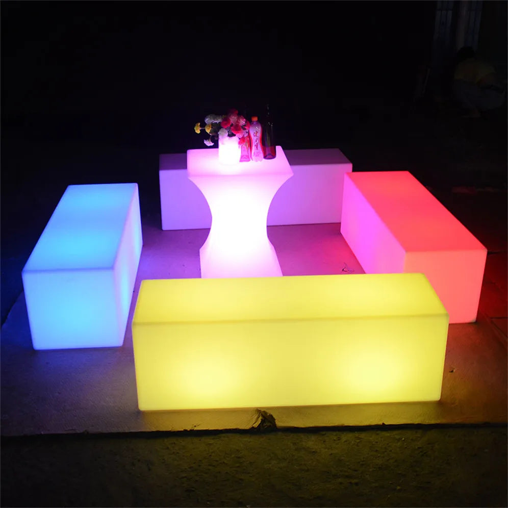 Outdoor Garden Plastic Bar Stool Furniture Table Chair Sofa