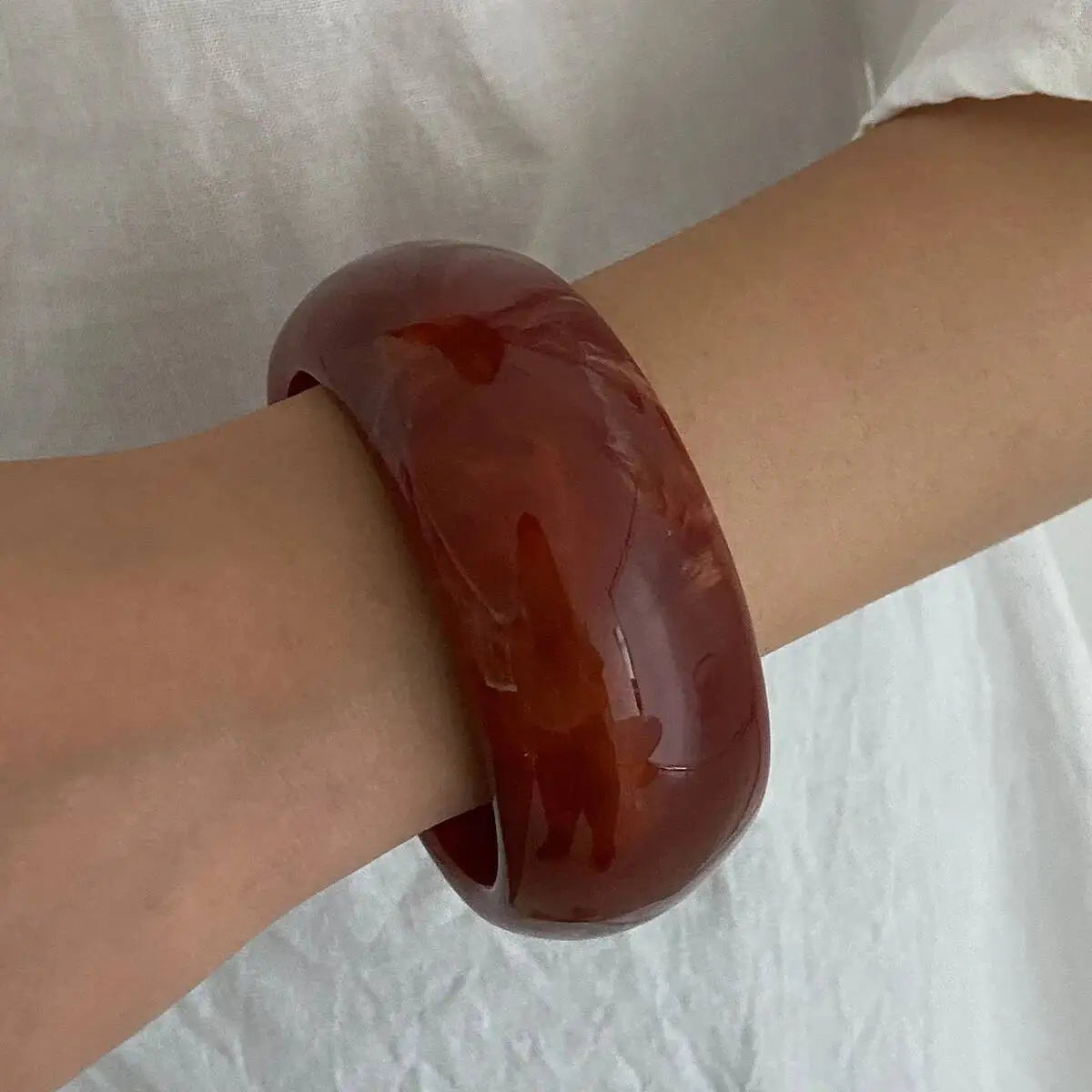 Vintage Boho Resin Bangles