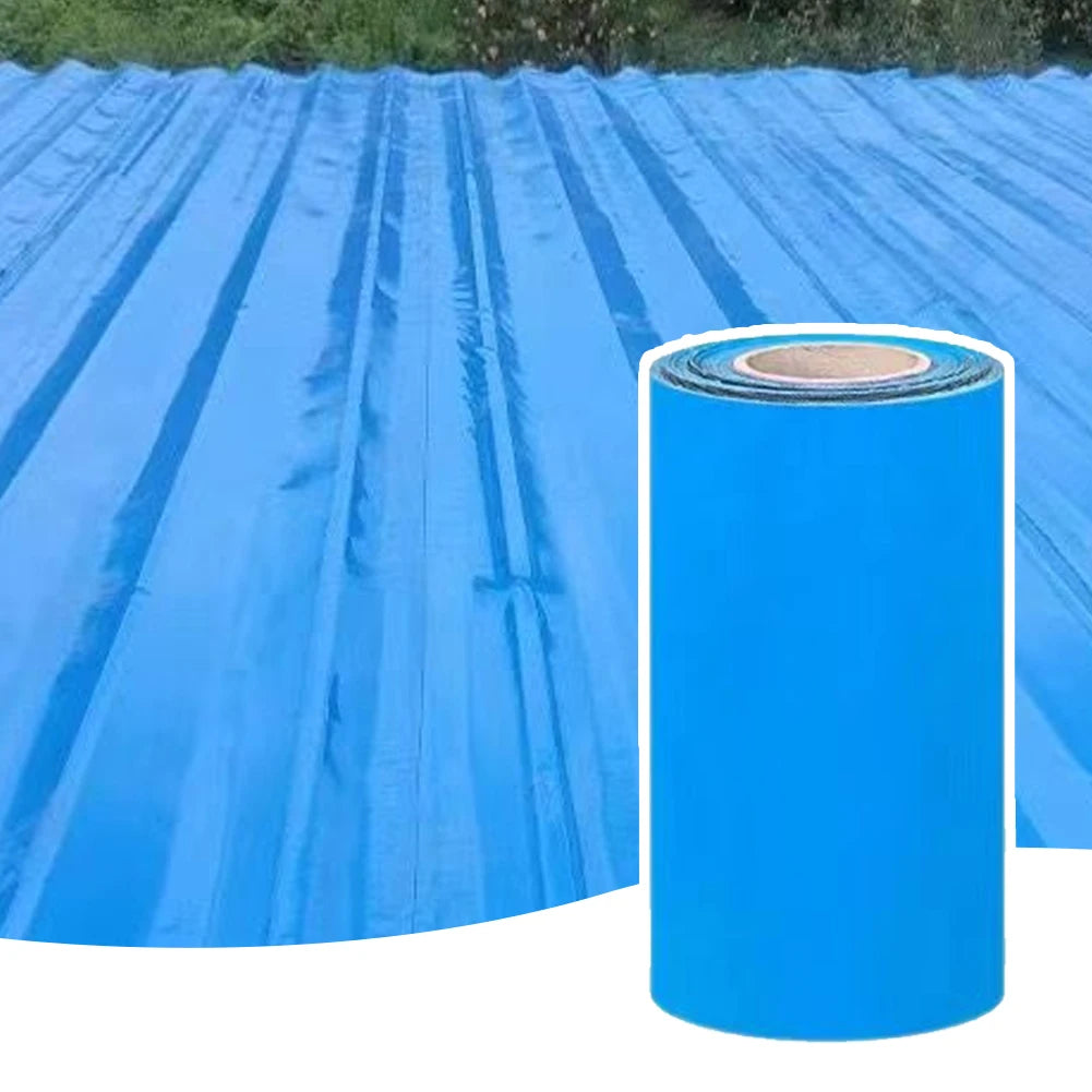 Roof Waterproof Tape Strong Adhesion Heat Insulated Sealing Tape 10M Self-Adhesive Tape Anti Crack Fix Tape for Roof Repairing
