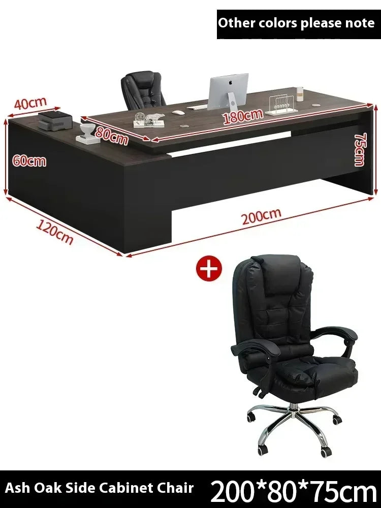 Executive Table Desk Writing Professional Auxiliary Computer Tables Work Corner Student Side Desk Study Mesa Office Furniture