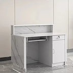 Counter Desk For Shops Counter Reception Beauty Salon Reception Desk Cashier Drawers Empfangstheke Kosmetik Office Furniture