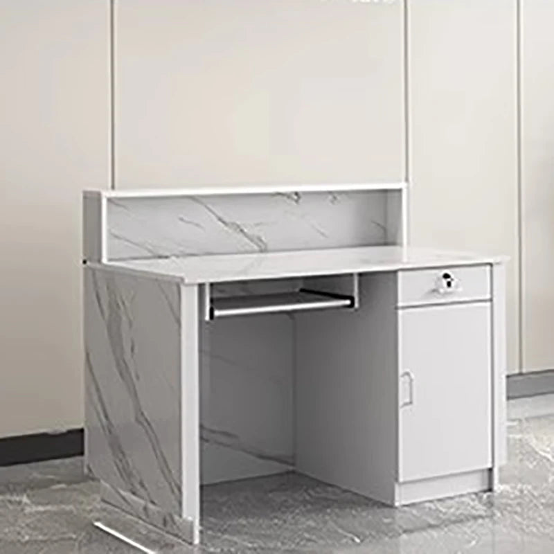 Counter Desk For Shops Counter Reception Beauty Salon Reception Desk Cashier Drawers Empfangstheke Kosmetik Office Furniture