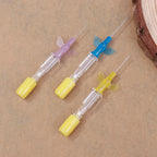 Disposable Animals IV Cannula Intravenous Injection Catheter With Wing 22G 24G 26G For Pet Dog Cat Veterinary Tools