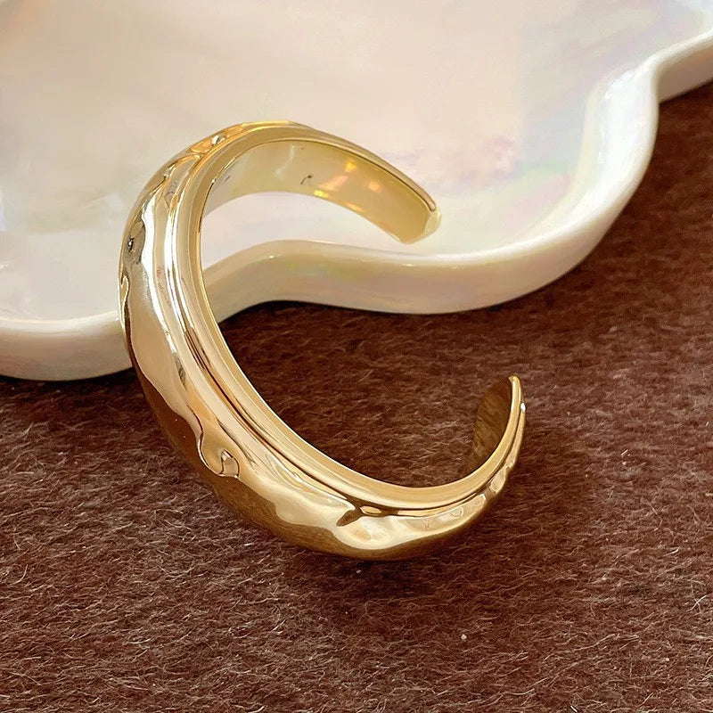 Irregular Geometric Bangle
