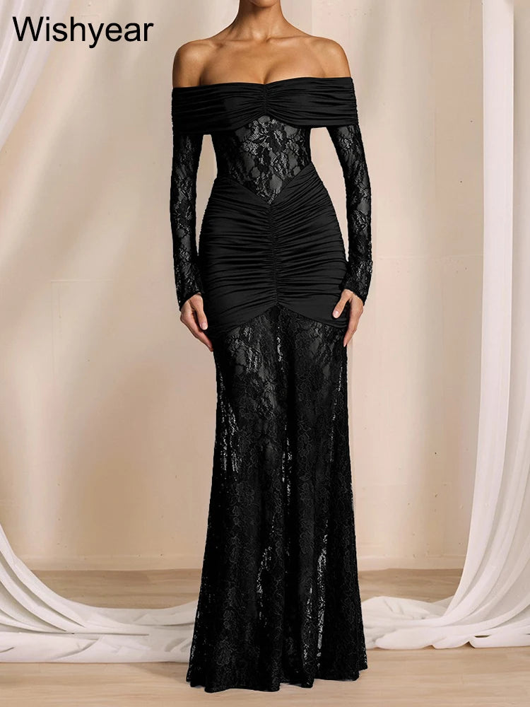 Long Sleeve Mermaid Dress