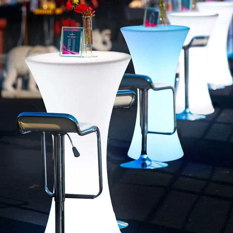 Tall table Bar Tables and chairs Clear bar Night club Retail outdoor balcony activities Exhibition party Cocktail