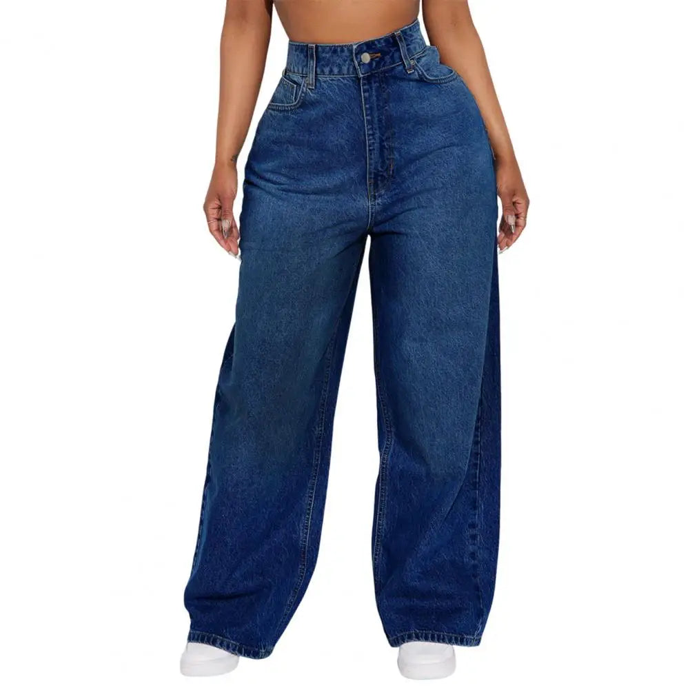 Wide Leg Boyfriend Jeans