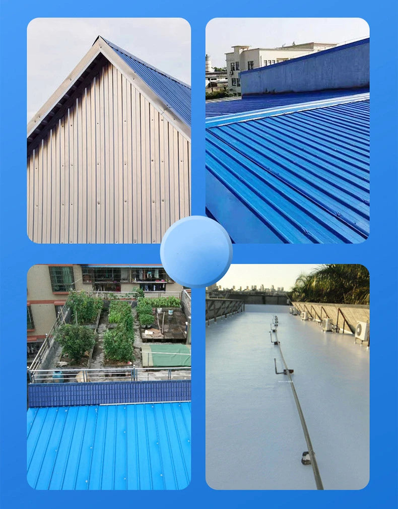 10M Waterproof Heat Insulation Adhesive Fix Tape For Wall Roof Leakproof Repair Tool Roof Color Steel Tile Leak Repair Tape