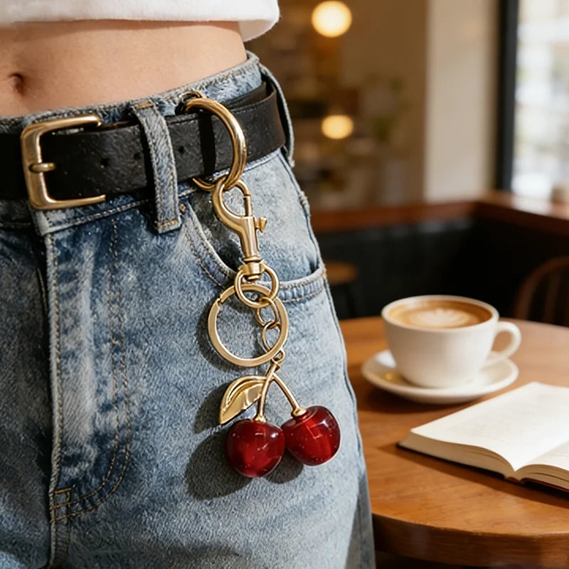 Sparkle Metal Keychain