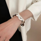 Irregular Geometric Bangle