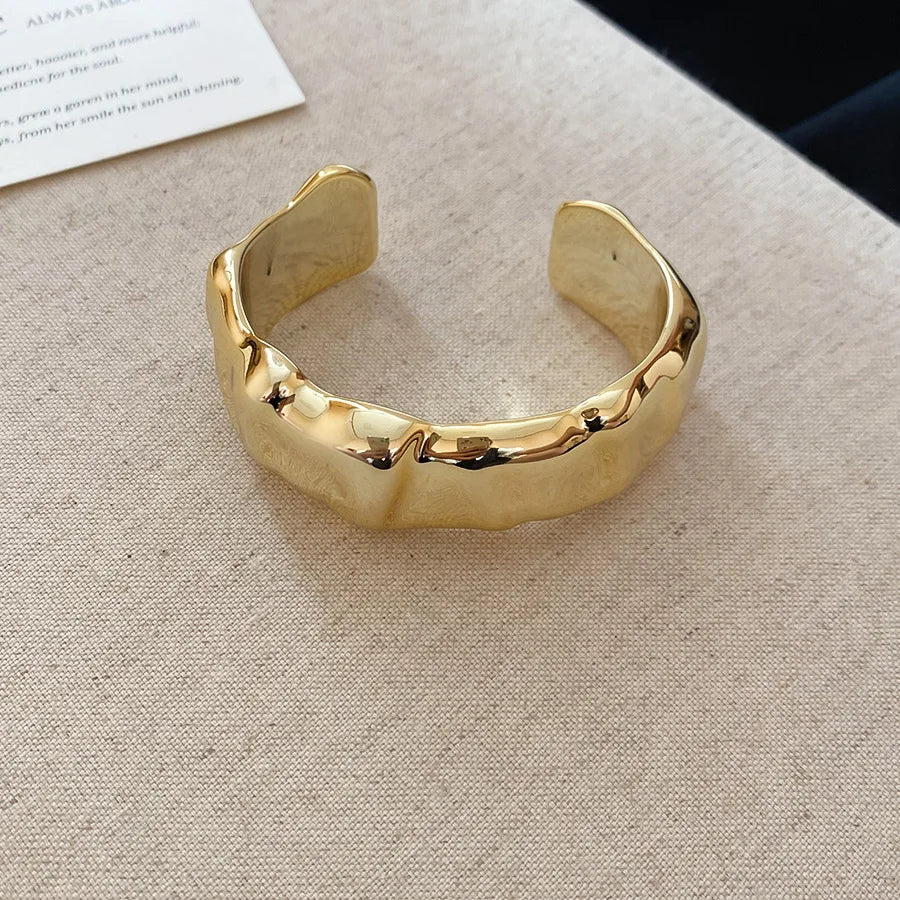 Irregular Geometric Bangle