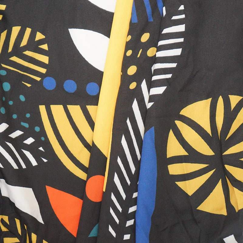 African Dresses for Women African Ethnic Print Loose Long Trench Coat Streetwear Dashiki African Clothes Cardigan African Kimono