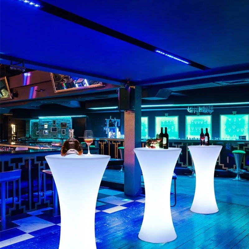 Tall table Bar Tables and chairs Clear bar Night club Retail outdoor balcony activities Exhibition party Cocktail