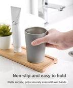 Steel Toothbrush Cup