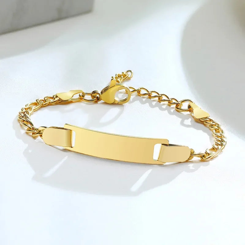 Personalized Baby Name Bracelet