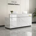 Counter Desk For Shops Counter Reception Beauty Salon Reception Desk Cashier Drawers Empfangstheke Kosmetik Office Furniture
