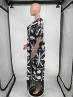 2025 African Dresses for Women Tassels African Fashion Boubou Dashiki Ankara Outfits Evening Gown Abayas Printing Kaftan Robe