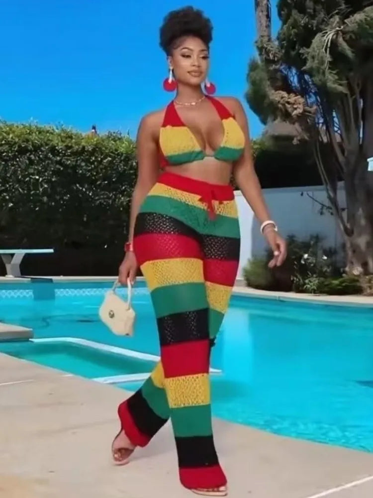 Classic Crochet Siwimsuit