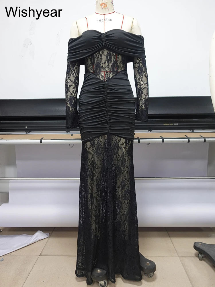 Long Sleeve Mermaid Dress