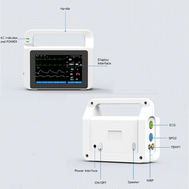Resoxy 12.1 Digital Vital Signs Monitor