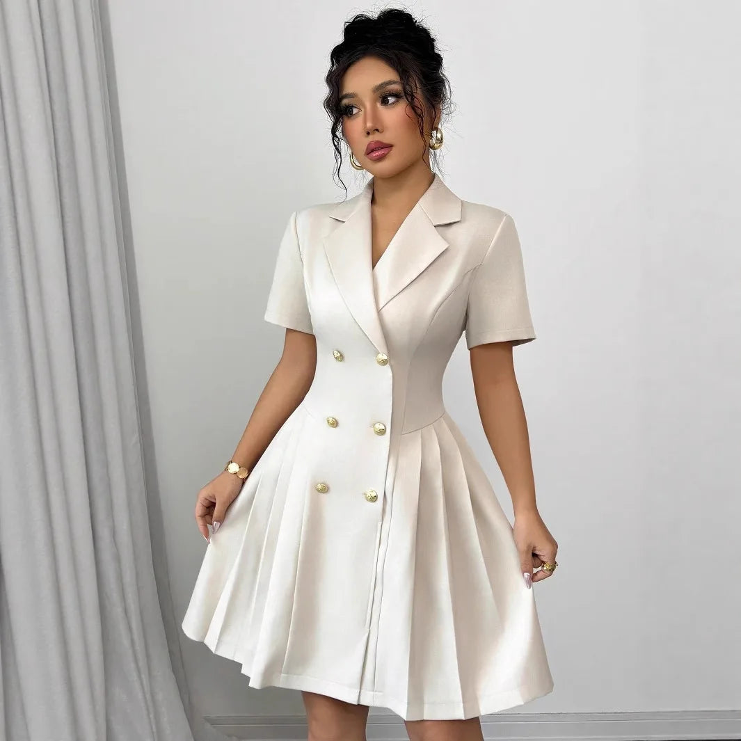 Feminine office Lady's Dress