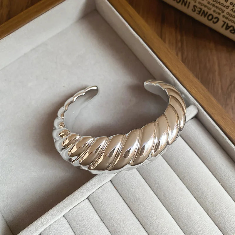 Irregular Geometric Bangle