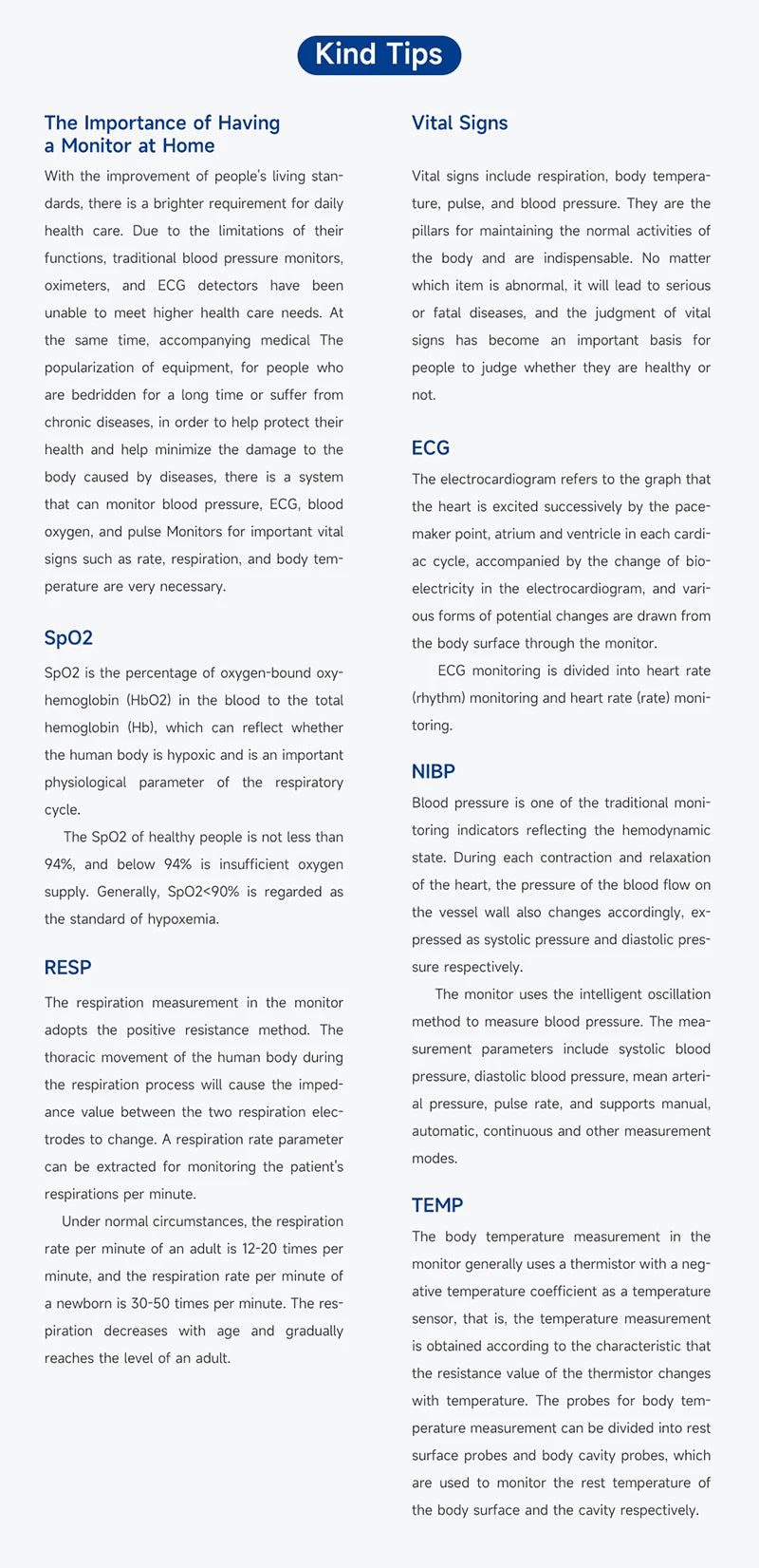 Resoxy 12.1 Digital Vital Signs Monitor