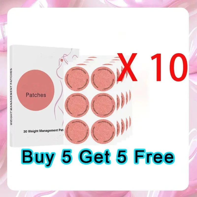 Patches | 30pcs Scientific Formulation Precisely Regulates Appetite & Metabolic Balance Pure Plant Active Delivery System