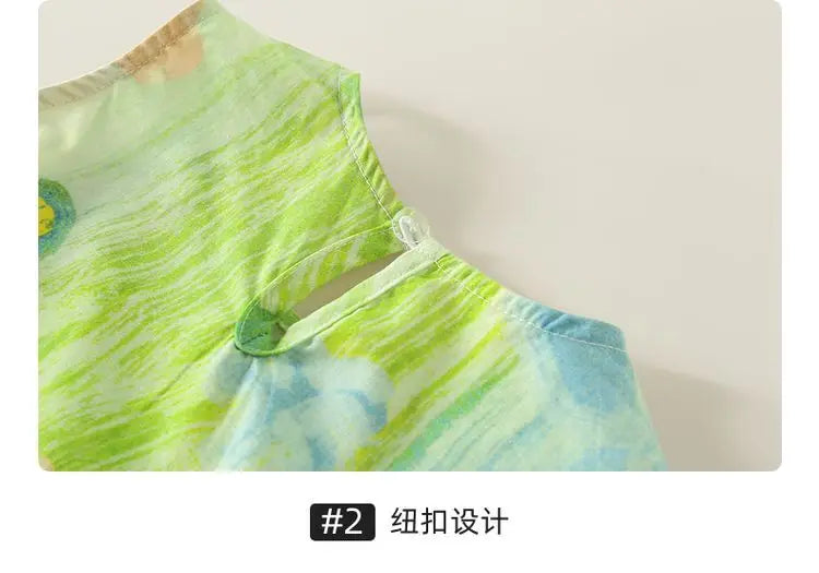 Girl's Summer Dress 2025 New Beach Dress for Summer