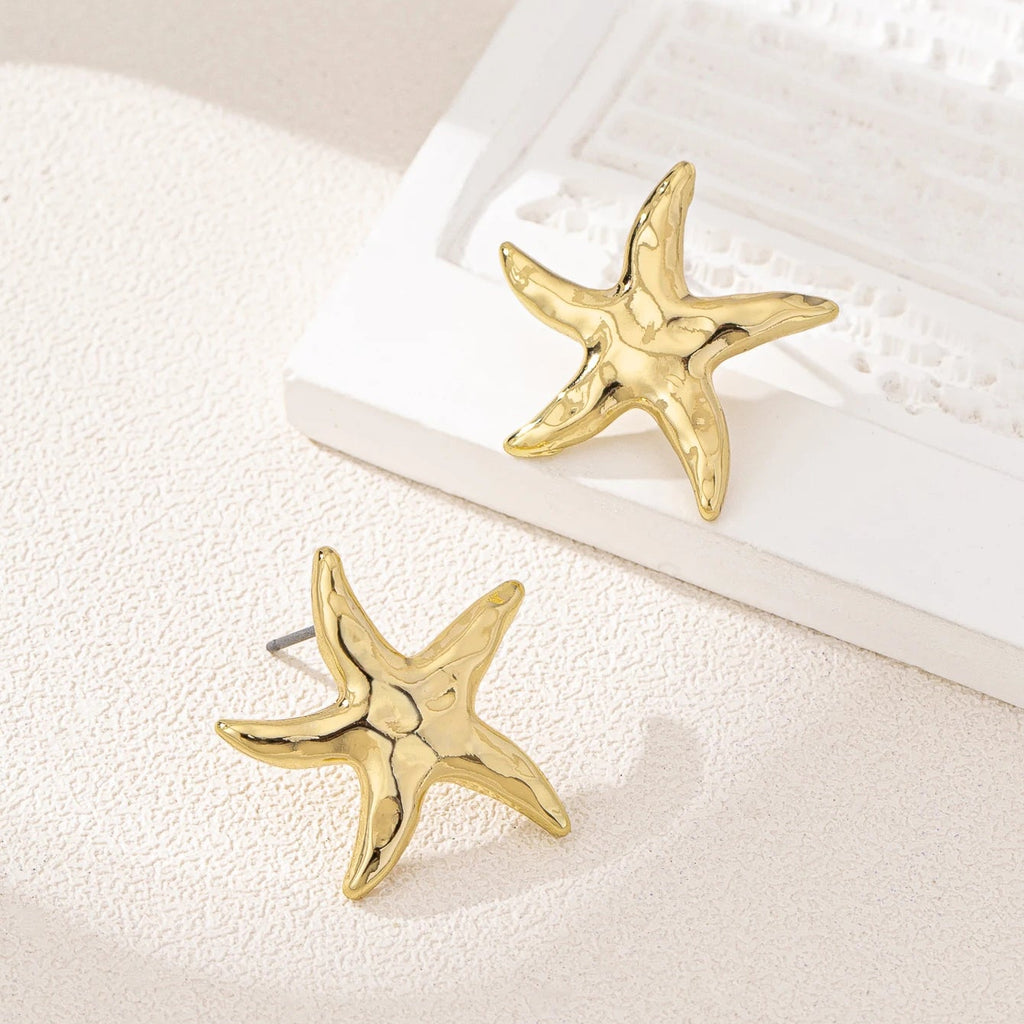 Starfish Stud Earrings