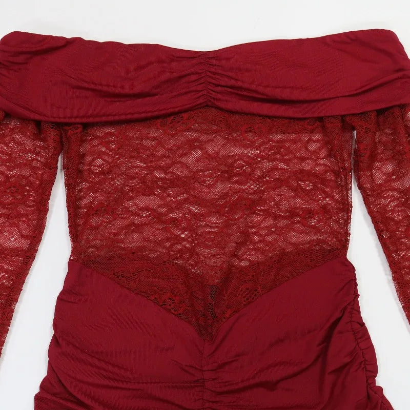 Elegant see Through Dress