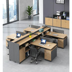 New Arrival New Office Desk And Chair Design Partition Modern Office Cubicles Staff Workstation Desk For Multi-person Office