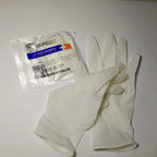 50 Pairs of Disposable Medical Rubber Inspection Gloves Natural Rubber High Elastic Thickening Skid Resistance Wear Spot