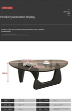 X&D Italian Style Nordic Style Minimalist Coffee Table In Home Living Room Modern And Fashionable Water Droplet Shaped Tea Table