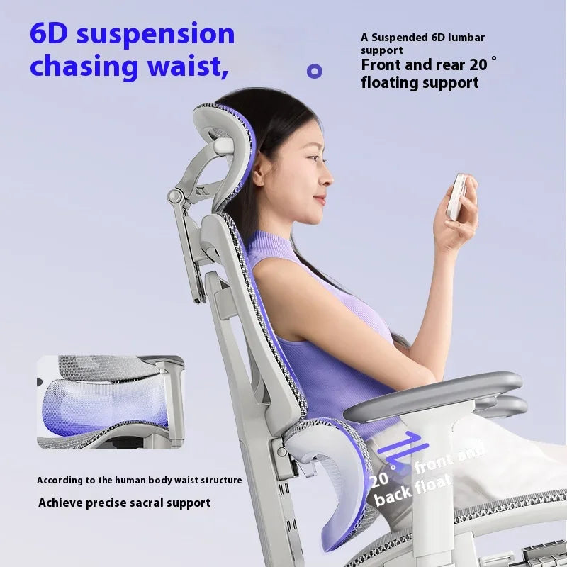 Foot Rest Chair Ergonomic Gaming Chairs Computer Comfortable Wheels Massage Adjustable Sedia Da Ufficio Office Furniture