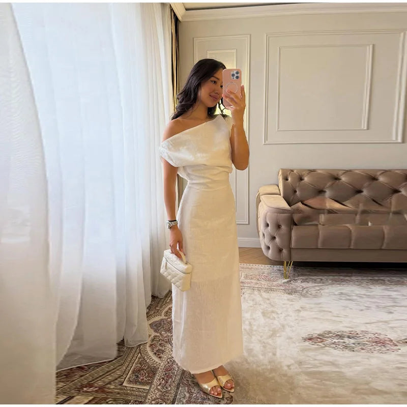 Cinching Maxi Dress