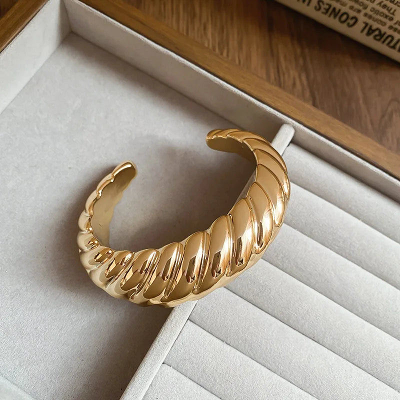 Irregular Geometric Bangle
